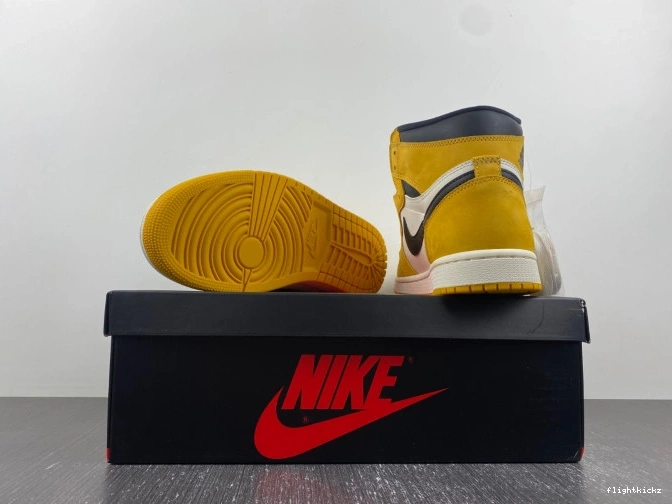 Yellow Jordan High 1 OG Ochre Air DZ5485-701 0814
